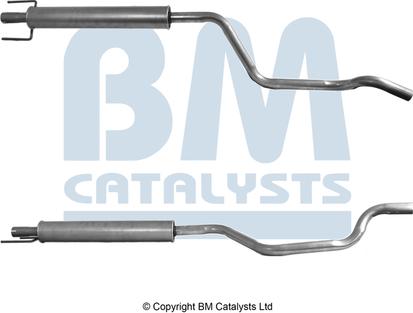 BM Catalysts BM50268 - Труба вихлопного газу avtolavka.club