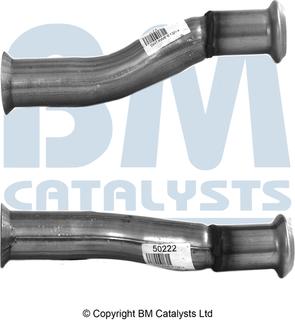 BM Catalysts BM50222 - Труба вихлопного газу avtolavka.club