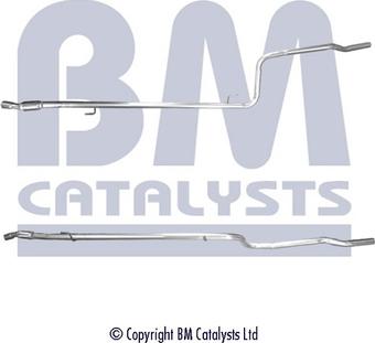 BM Catalysts BM50763 - Труба вихлопного газу avtolavka.club