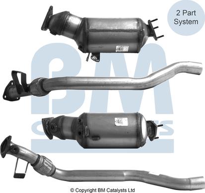 BM Catalysts BM11402H - Сажі / частковий фільтр, система вихлопу ОГ avtolavka.club