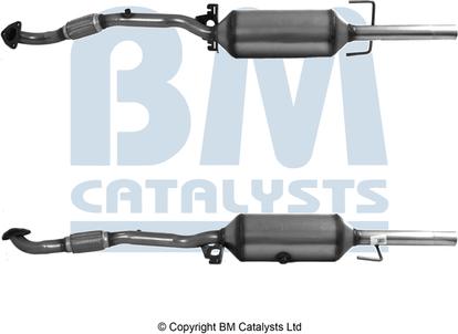 BM Catalysts BM11154H - Сажі / частковий фільтр, система вихлопу ОГ avtolavka.club