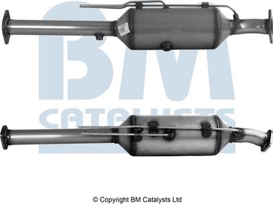 BM Catalysts BM11156H - Сажі / частковий фільтр, система вихлопу ОГ avtolavka.club