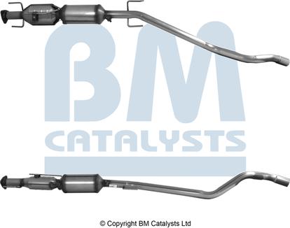 BM Catalysts BM11122HP - Сажі / частковий фільтр, система вихлопу ОГ avtolavka.club