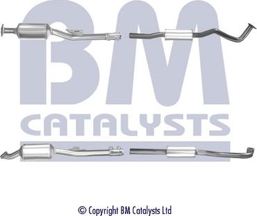 BM Catalysts BM11176H - Сажі / частковий фільтр, система вихлопу ОГ avtolavka.club