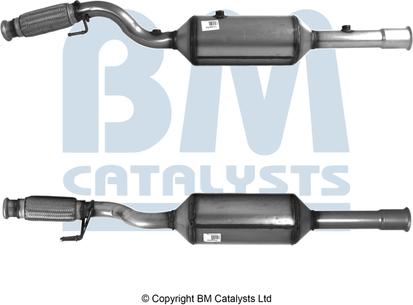 BM Catalysts BM11247H - Сажі / частковий фільтр, система вихлопу ОГ avtolavka.club