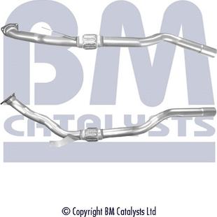 BM Catalysts BM70614 - Труба вихлопного газу avtolavka.club