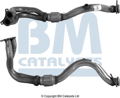 BM Catalysts BM70302 - Труба вихлопного газу avtolavka.club