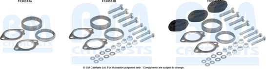 BM Catalysts FK90513 - Монтажний комплект, каталізатор avtolavka.club