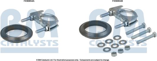 BM Catalysts FK90854 - Монтажний комплект, каталізатор avtolavka.club