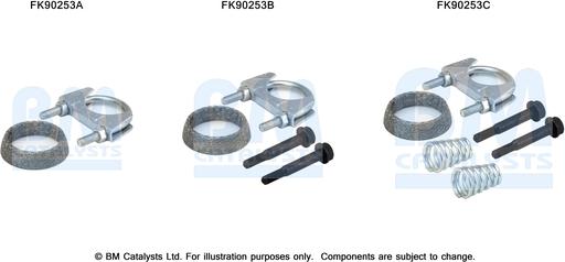 BM Catalysts FK90253 - Монтажний комплект, каталізатор avtolavka.club