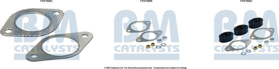 BM Catalysts FK91968 - Монтажний комплект, каталізатор avtolavka.club