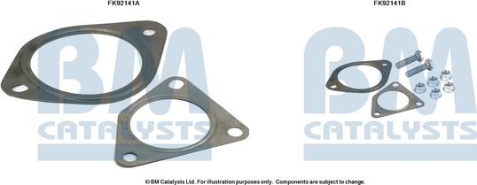 BM Catalysts FK92141 - Монтажний комплект, каталізатор avtolavka.club