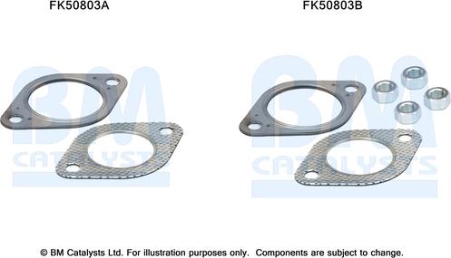 BM Catalysts FK50803 - Монтажний комплект, труба вихлопного газу avtolavka.club