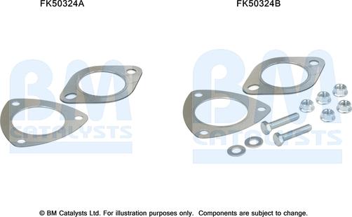 BM Catalysts FK50324 - Монтажний комплект, труба вихлопного газу avtolavka.club