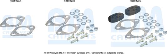 BM Catalysts FK50223 - Монтажний комплект, труба вихлопного газу avtolavka.club