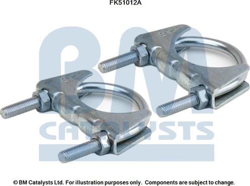 BM Catalysts FK51012 - Монтажний комплект, труба вихлопного газу avtolavka.club