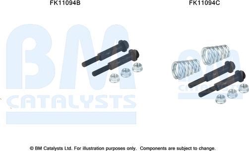 BM Catalysts FK11094 - Монтажний комплект, сажовий / частковий фільтр avtolavka.club