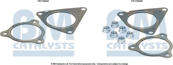 BM Catalysts FK11054 - Монтажний комплект, сажовий / частковий фільтр avtolavka.club