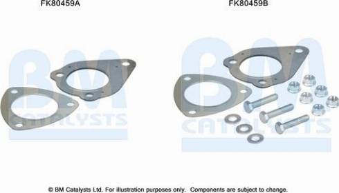 BM Catalysts FK80459 - Монтажний комплект, каталізатор avtolavka.club