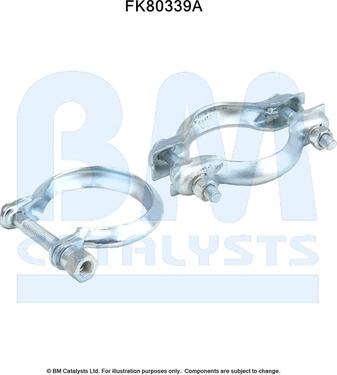 BM Catalysts FK80339 - Монтажний комплект, каталізатор avtolavka.club