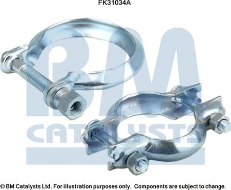 BM Catalysts FK31034 - Монтажний комплект, каталізатор avtolavka.club