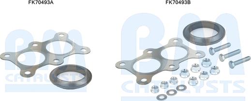 BM Catalysts FK70493 - Монтажний комплект, труба вихлопного газу avtolavka.club