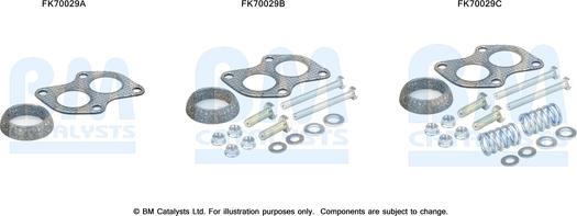 BM Catalysts FK70029 - Монтажний комплект, труба вихлопного газу avtolavka.club