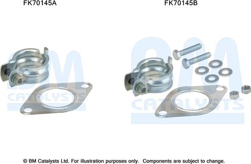 BM Catalysts FK70145 - Монтажний комплект, труба вихлопного газу avtolavka.club