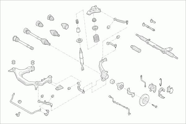 BOGE AUDI-A4B5-FB010 - Рульове управління avtolavka.club