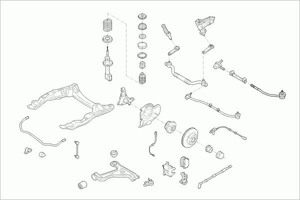 BOGE OPEL-OMEGA-FB016 - Рульове управління avtolavka.club