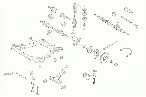 BOGE OPEL-VECTR-FB031 - Рульове управління avtolavka.club