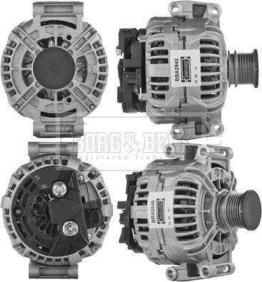 Borg & Beck BBA2940 - Генератор avtolavka.club