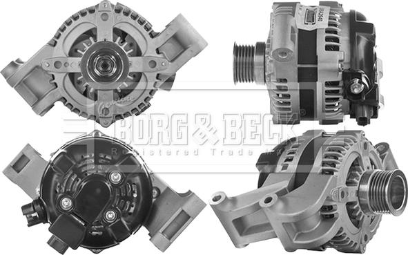 Borg & Beck BBA2540 - Генератор avtolavka.club