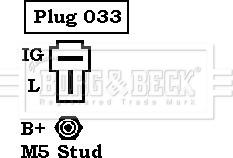 Borg & Beck BBA2066 - Генератор avtolavka.club