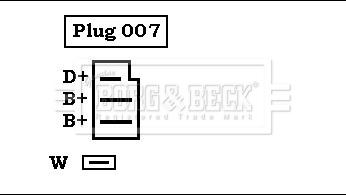 Borg & Beck BBA2222 - Генератор avtolavka.club