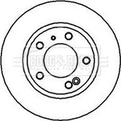 Borg & Beck BBD4978 - Гальмівний диск avtolavka.club