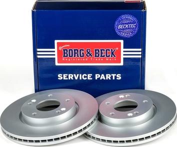 Borg & Beck BBD4495 - Гальмівний диск avtolavka.club