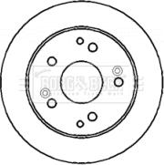 Borg & Beck BBD4400 - Гальмівний диск avtolavka.club