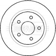 Borg & Beck BBD4403 - Гальмівний диск avtolavka.club