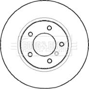 Borg & Beck BBD4407 - Гальмівний диск avtolavka.club