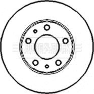 Borg & Beck BBD4414 - Гальмівний диск avtolavka.club