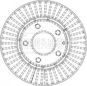 Borg & Beck BBD4483 - Гальмівний диск avtolavka.club