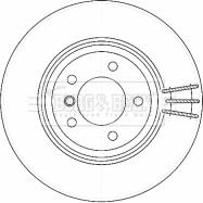 Borg & Beck BBD4472 - Гальмівний диск avtolavka.club