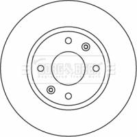 Borg & Beck BBD4592 - Гальмівний диск avtolavka.club