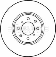 Borg & Beck BBD4564 - Гальмівний диск avtolavka.club