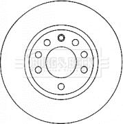 INTERBRAKE SDK6503 - Гальмівний диск avtolavka.club