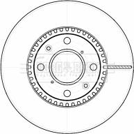 Borg & Beck BBD4537 - Гальмівний диск avtolavka.club