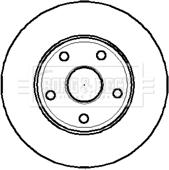 Borg & Beck BBD4527 - Гальмівний диск avtolavka.club