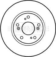 Borg & Beck BBD4660 - Гальмівний диск avtolavka.club