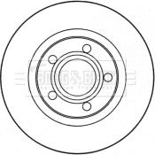 Borg & Beck BBD4615 - Гальмівний диск avtolavka.club